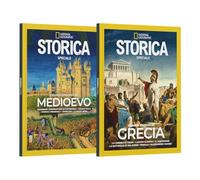 Pack Curiosità della storia I. Contiene 2 riviste: Grecia: Grandi episodi, Medievo: Grandi episodi