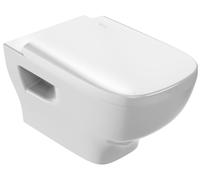 Pack cuvette suspendu SANS BRIDE STRUKTURA avec Abattant thermodur Blanc - JACOB DELAFON - EDE112-00