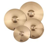 Pack Cymbale 12" Splash 16" Crash 14" HiHat Charleston 18" Ride Laiton Batterie