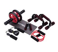 Pack D' équipements d'exercices Fitness Synerfit Fitness 7 en 1 Noir TU Unisex