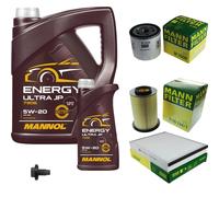 Pack d’inspection 6 L MANNOL 5W-20 Pour Ford Kuga II 1.5 EcoBoost 1.6 C-Max