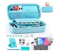 Pack d'accessoires - INNOAURA - Nintendo Switch OLED - Étui, Protecteur d'écran, Support - 18 en 1