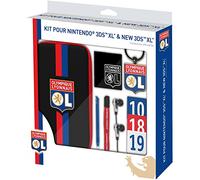 Pack d'accessoires pour New 3DS XL et 3DS XL - Licence officielle OL - OLYMPIQUE LYONNAIS