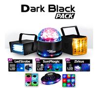 Pack Dark Black 4 Effets Derby Zirkus + SunMagic ASTRO/UFO + Strobe + Ovni