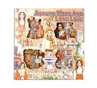 Pack D'autocollants De Fleurs À Quatre Saison 100 Journal 'art Des Fournit Des Matériaux Pour Animaux Compagnie Kits Rangement Essentiels Collection 'autocollants Mignons