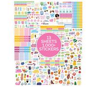 Pack d'autocollants de planificateur Bloom Daily Planners (13 feuilles uniques 1 0)