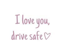 Pack d'autocollants de rétroviseur : autocollants de voiture inspirants, vous aimez conduire en toute sécurité et confiance en Dieu | Autocollants de fenêtre en vinyle imperméable | Jolie décoration