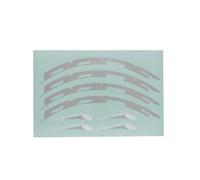Pack d'autocollants jante arrière Pride Racing Control Exp Bleu