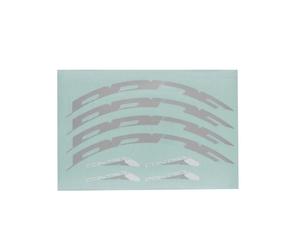 Pack d'autocollants jante arrière Pride Racing Pro Cruiser Disc Bleu