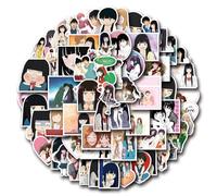 Pack d'autocollants Kimi ni Todoke 55pcs, d'autocollant d'anime de vinyle pour des bouteilles d'eau ordinateur portable de planche à roulettes, cadeau pour des adultes d'enfants d'adolescents