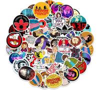 Pack D'autocollants Stranger Funny Things 100pcs Autocollants En Vinyle Imperméables Pour Bouteilles D'eau Ordinateurs Portables Voitures Planches À Roulettes Décorations De Grotte Pour Hommes