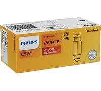 Pack de 10 - Ampoule, feu éclaireur de plaque 12844CP PHILIPS pour RENAULT