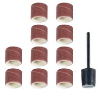 Pack de 10 bandes abrasives Proxxon Micromot avec porte-outil 13 x 14 mm