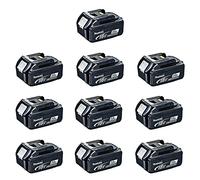 Pack de 10 Batteries 18V Li-Ion LXT 3.0 Ah avec indicateur de charge BL1830B MAKITA