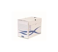Bankers Box by Fellowes Boîtes archives Basic A4 dos 20 cm montage manuel carton recyclé Lot 10