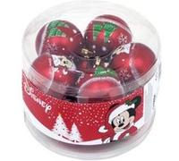 Arditex Boules de sapin de Noël WD13422 Lot de 10 Ø 6 cm Disney-Mickey