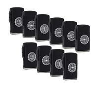 Pack de 10 Briquets Tempête Torche Patutiki Noir