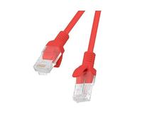 PACK DE 10 CABLES DE RED LANBERG RJ45 CAT. 5E UTP 0.5M ROJO