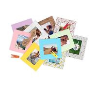 Pack de 10 Cadres papier photo Do It Yourself format mini T'nB pour Film Instax® Mini et Papier Zink®