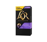 Capsules de café Lungo Profundo de L'Or Espresso - Paquet de 10