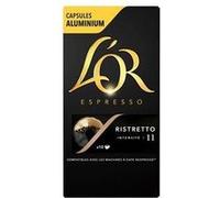 L'Or Espresso Café Ristretto - Intensité 11 - 10 Capsules en Aluminium Compatibles Nespresso®*