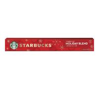 Pack de 10 capsules Starbucks Nespresso Holiday Blend