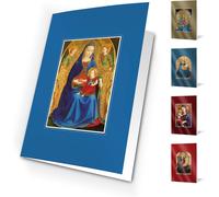 Pack De 10 Cartes De Noël,Madonnas