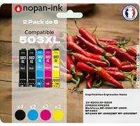 Pack de 10 Cartouches compatible pour Epson 503XL Noir & Couleurs