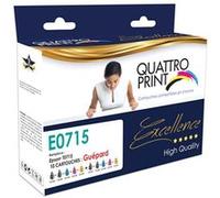 Pack de 10 cartouches compatibles EPSON T0715 GUEPARD - 4 noir + 2 cyan + 2 magenta + 2 jaune