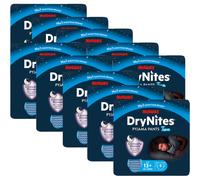 Pack De 10 DryNites Culottes Absorbantes Pour La Nuit Garçons 13+ Ans 48-60 kg 9 Pièces