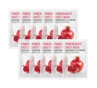 [PACK DE 10] EUNYUL Masque en feuille de Purity GRENADE Masque Visage Soins de la peau coréens Ingrédients naturels pour tous les types de peau