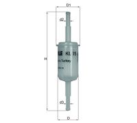 Pack de 10 - Filtre à carburant KL 15 OF MAHLE pour RENAULT CITROËN AUDI VW