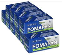 Pack de 10 Foma Fomapan Action Film Photo 400 ISO Noir - Blanc Film négatif en Rouleau/Moyen Format/Format 120