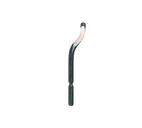 Pack de 10 lames E100 pour ébavureur, compatible avec système Unigrat, idéal pour des coupes précises et la finition dans les travaux de menuiserie.