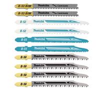 Pack de 10 lames de scie sauteuse MAKITA pour bois et métal