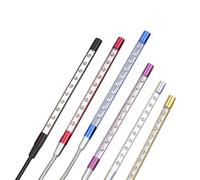 Pack de 10, lampe de lecture USB 5V for clavier d'ordinateur portable | Éclairage en métal de livre de bureau à la maison de LED(Golden)