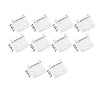Pack de 10 mini cartes d'extension métalliques PCIe PCI-E demi-taille vers pleine taille avec adaptateur WiFi sans fil PCI-Express