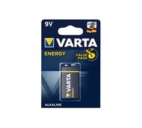 - Pack de 10 Pile ENERGY 9V (6LR61) blister de 1