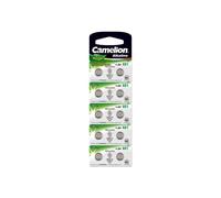 Pack de 10 piles Camelion Alcaline AG1 0% Mercury/Hg