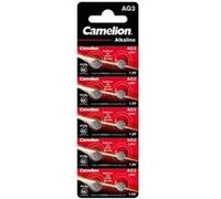 Pack de 10 piles Camelion Alcaline AG3 sans mercure/Hg G