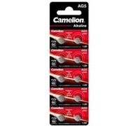 Camelion Piles AG5 (LR48/LR754/393/309/193) alcalines 1,5V - 10 piles