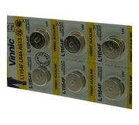 Pack de 10 piles Vinnic compatible avec MAXELL GPA76 - Otech G
