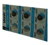 Pack de 10 piles Vinnic compatible avec MAXELL LR45 - Otech G