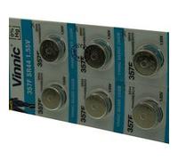 Pack de 10 piles Vinnic compatible avec RAYOVAC 357 - Otech G