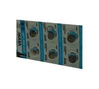 Pack de 10 piles Vinnic compatible avec RENATA 370 -
