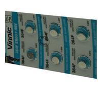 Pack de 10 piles Vinnic compatible avec VARTA V364 - Otech G