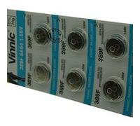 Pack de 10 piles Vinnic compatible avec VARTA V390 - Otech G