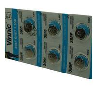 Pack de 10 piles Vinnic compatible avec VARTA V395 - Otech G