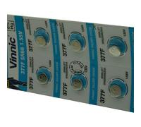 Pack de 10 piles Vinnic pour VARTA V377 MF - Garantie 1 an