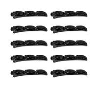 Pack De 10 Pinces À Cheveux Noires, Pinces À Cheveux Tressées, Accessoires Capillaires, Pinces À Cheveux Poney, Pinces À Cheveux Créatives